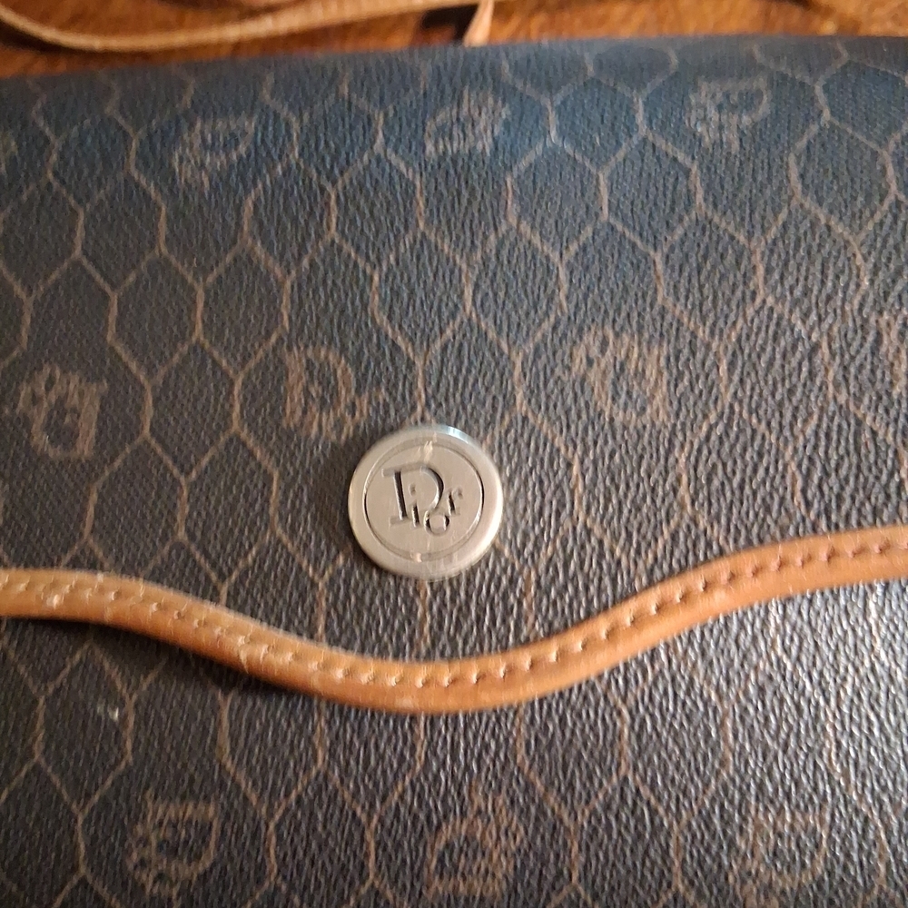 Authentic Christian Dior Shoulder Brown Honey Co Bag - Picture 3 of 16